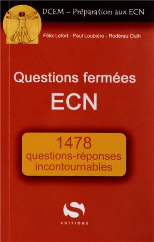 Questions fermées à l'ECN