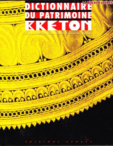 Dictionnaire du patrimoine breton (avec Cédérom)