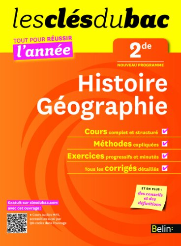 Histoire géographie 2de : nouveau programme
