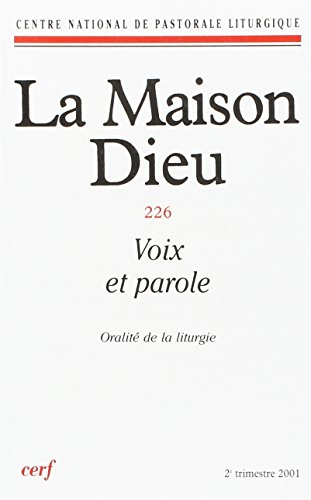 Maison-Dieu 226 - Voix et parole