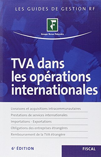 La TVA dans les opérations internationales