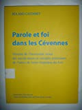 PAROLE ET FOI DANS LES CEVENNES