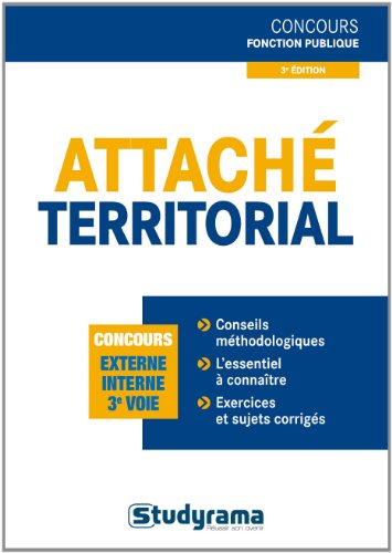 Attaché territorial : concours externe, interne, 3e voie