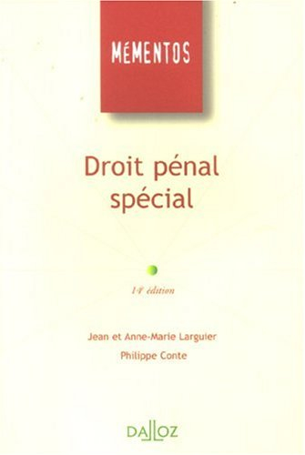 Droit pénal spécial