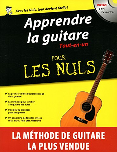 Apprendre la guitare : tout-en-un pour les nuls