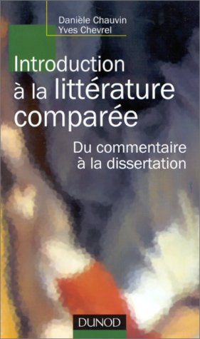 Introduction à la littérature comparée : du commentaire à la dissertation