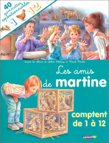 Les amis de Martine comptent de 1 à 12