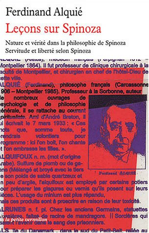 Leçons sur Spinoza