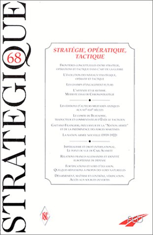 Stratégie opératique et tactique