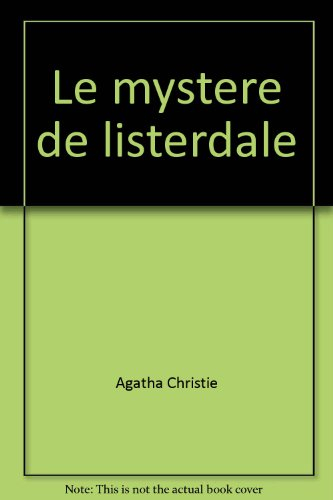 le mystere de listerdale