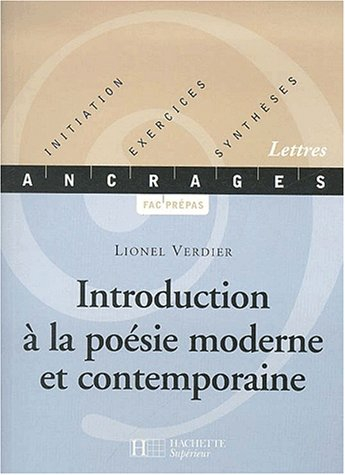 Introduction à la poésie moderne et contemporaine
