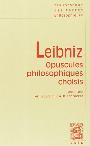 Opuscules philosophiques choisis