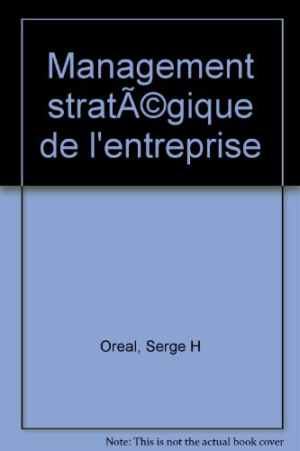 Management stratégique de l'entreprise