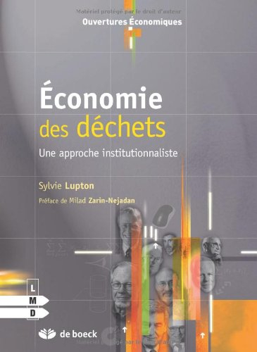 Economie des déchets : une approche institutionnaliste