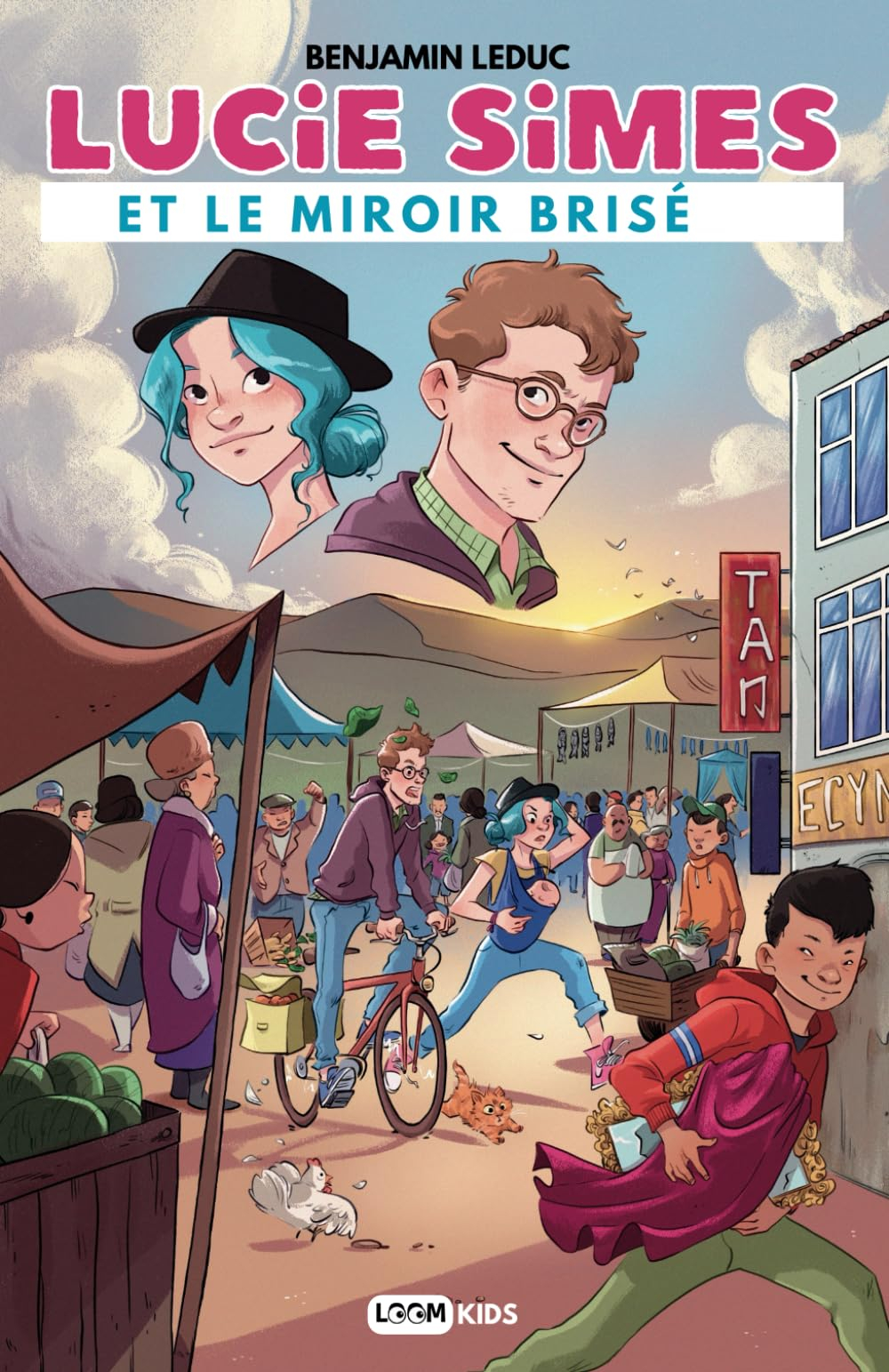 Lucie Simes et le miroir brisé: Roman d'aventure fantastique jeunesse | Lecture pour enfant dès 10 a