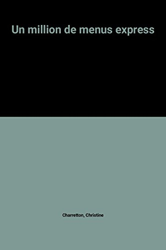 un million de menus express