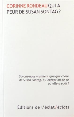 Qui a peur de Susan Sontag ?