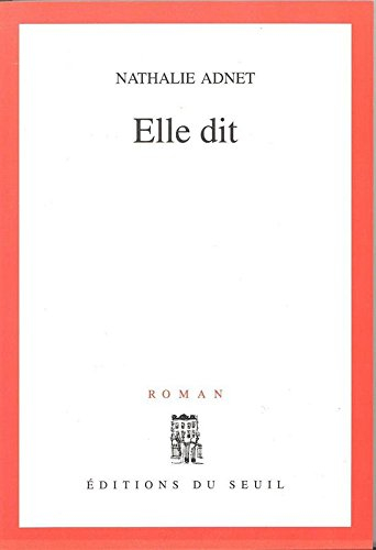 Elle dit