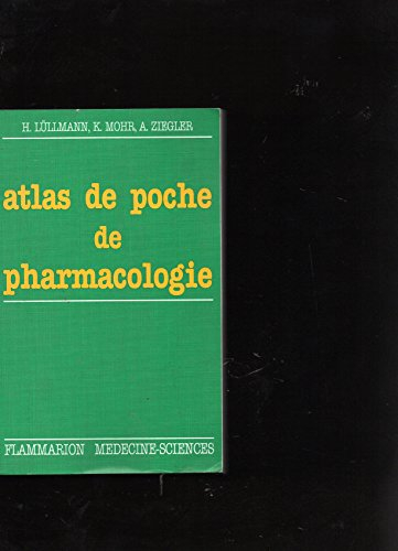 atlas de poche de pharmacologie