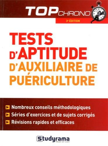Tests d'aptitude d'auxiliaire de puériculture