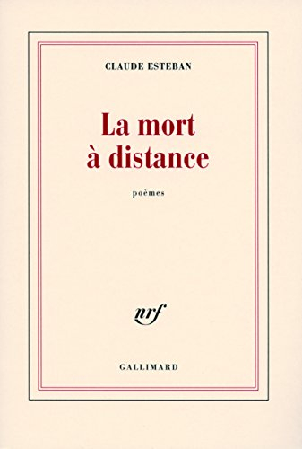 La mort à distance : poèmes
