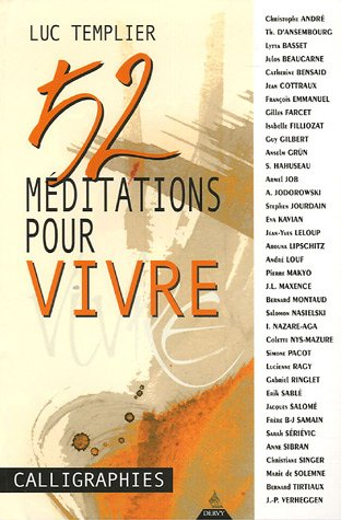 52 méditations pour vivre