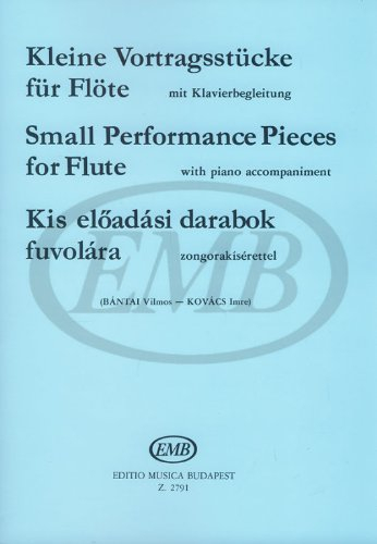 Kleine vortragsstucke flute traversiere