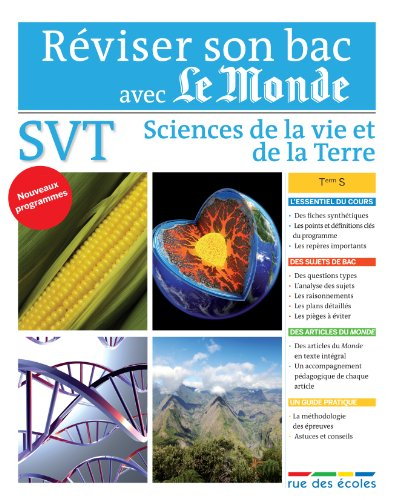 Sciences de la vie et de la Terre Terminale S : nouveaux programmes
