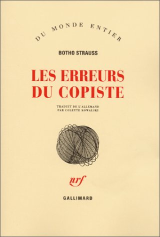 Les erreurs du copiste