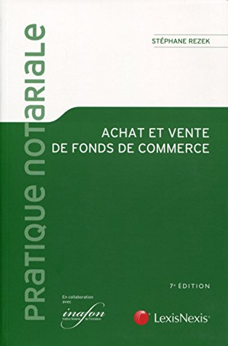 Achat et vente de fonds de commerce