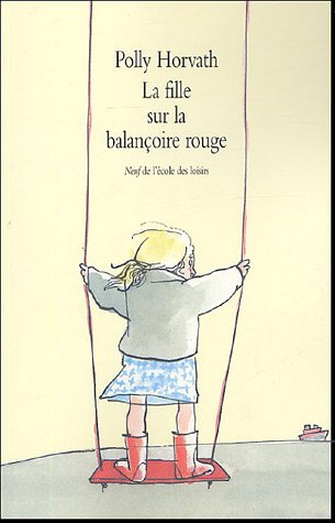 La fille sur la balançoire rouge