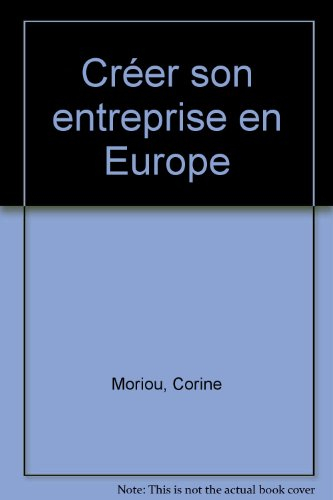 créer son entreprise en europe