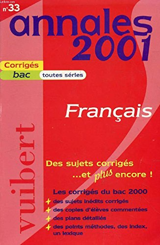 anglais lv1-lv2, toutes séries : [tous les sujets du bac 1996], corrigés