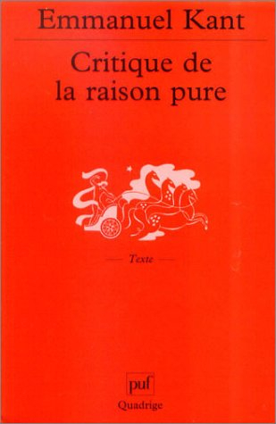 critique de la raison pure