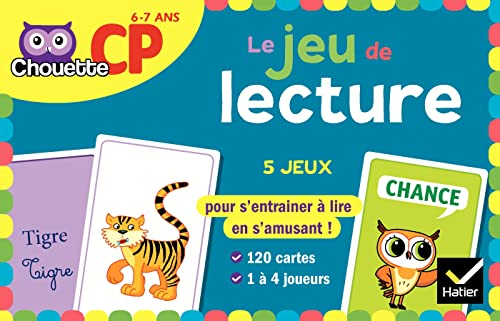 Le jeu de lecture : CP, 6-7 ans : 5 jeux pour s'entraîner à lire en s'amusant !
