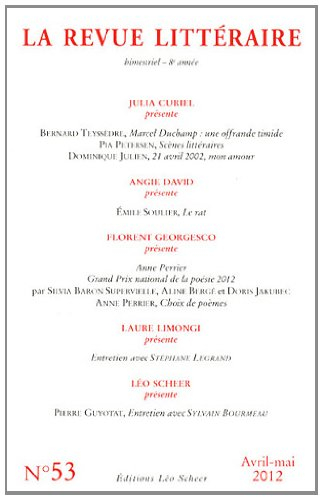 Revue littéraire (La), n° 53