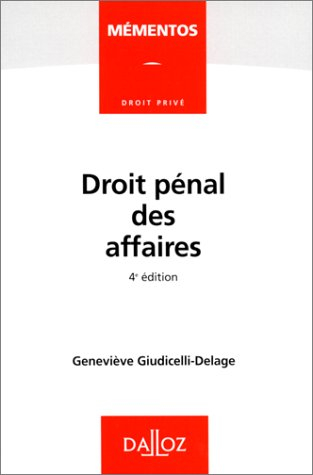 Droit pénal des affaires