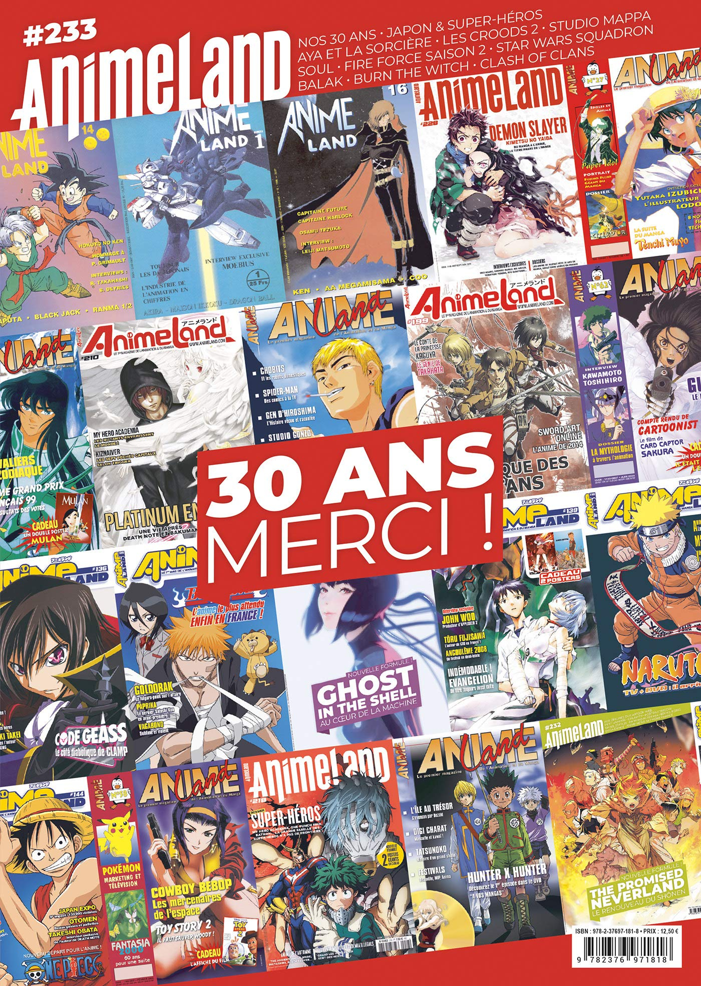 Anime land : le magazine français de l'animation, n° 233. My hero academia : qu'est-ce qu'un héros a