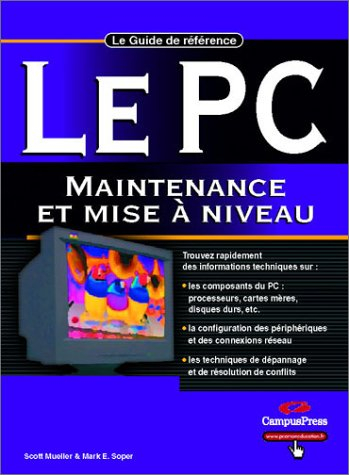 Le PC : maintenance et mise à niveau