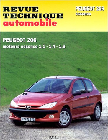 Revue Technique Automobile : La Peugeot 206 essence 1,1 - 1,4 - 1,6