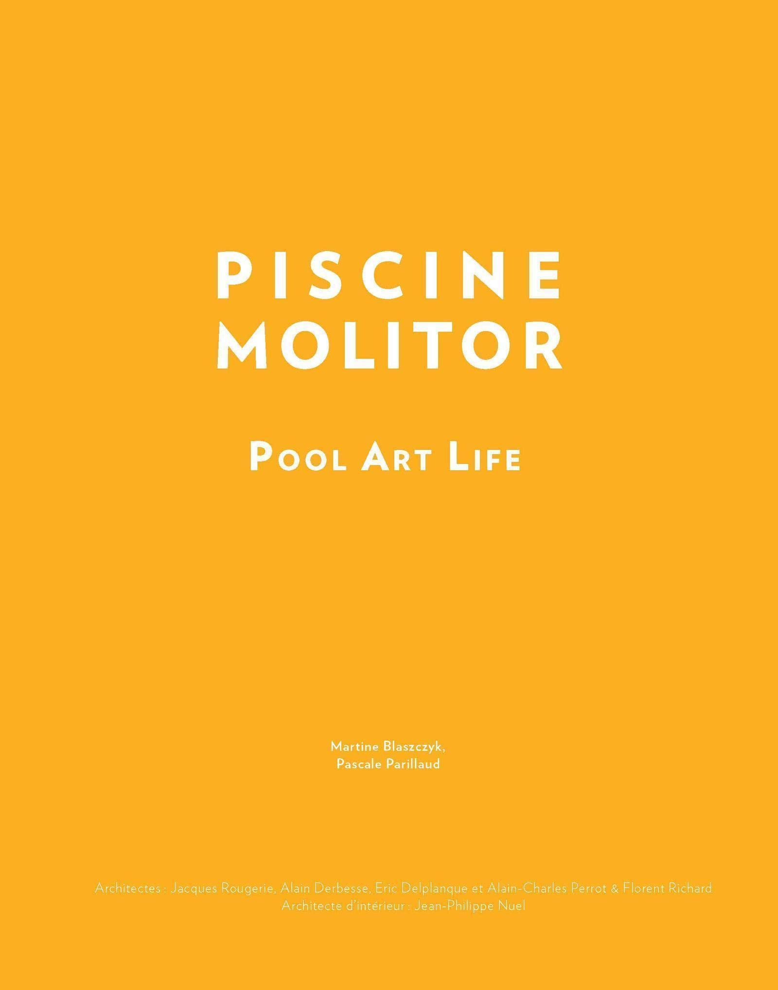 Piscine Molitor : pool art life