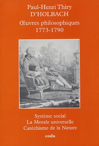 Oeuvres philosophiques : 1773-1790
