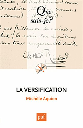 La versification
