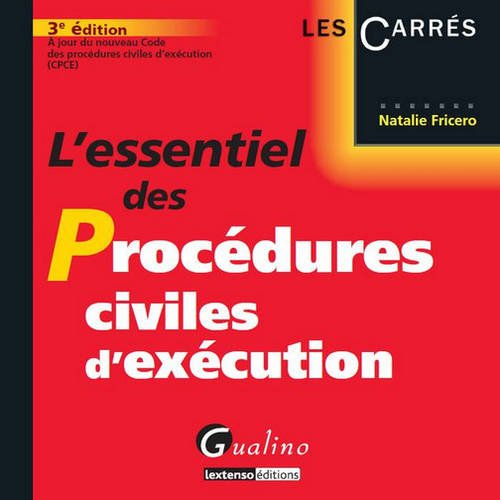 L'essentiel des procédures civiles d'exécution