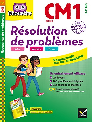 Résolution de problèmes CM1 cycle 3, 9-10 ans : nouveaux programmes