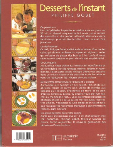 Desserts de l'instant