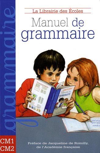 Manuel de grammaire CM1-CM2