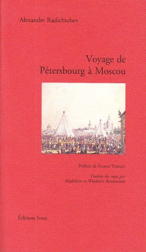 Voyage de Pétersbourg à Moscou