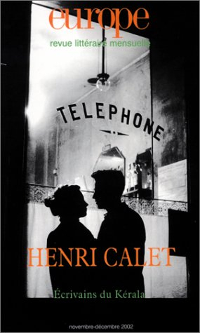 Europe, n° 883-884. Henri Calet