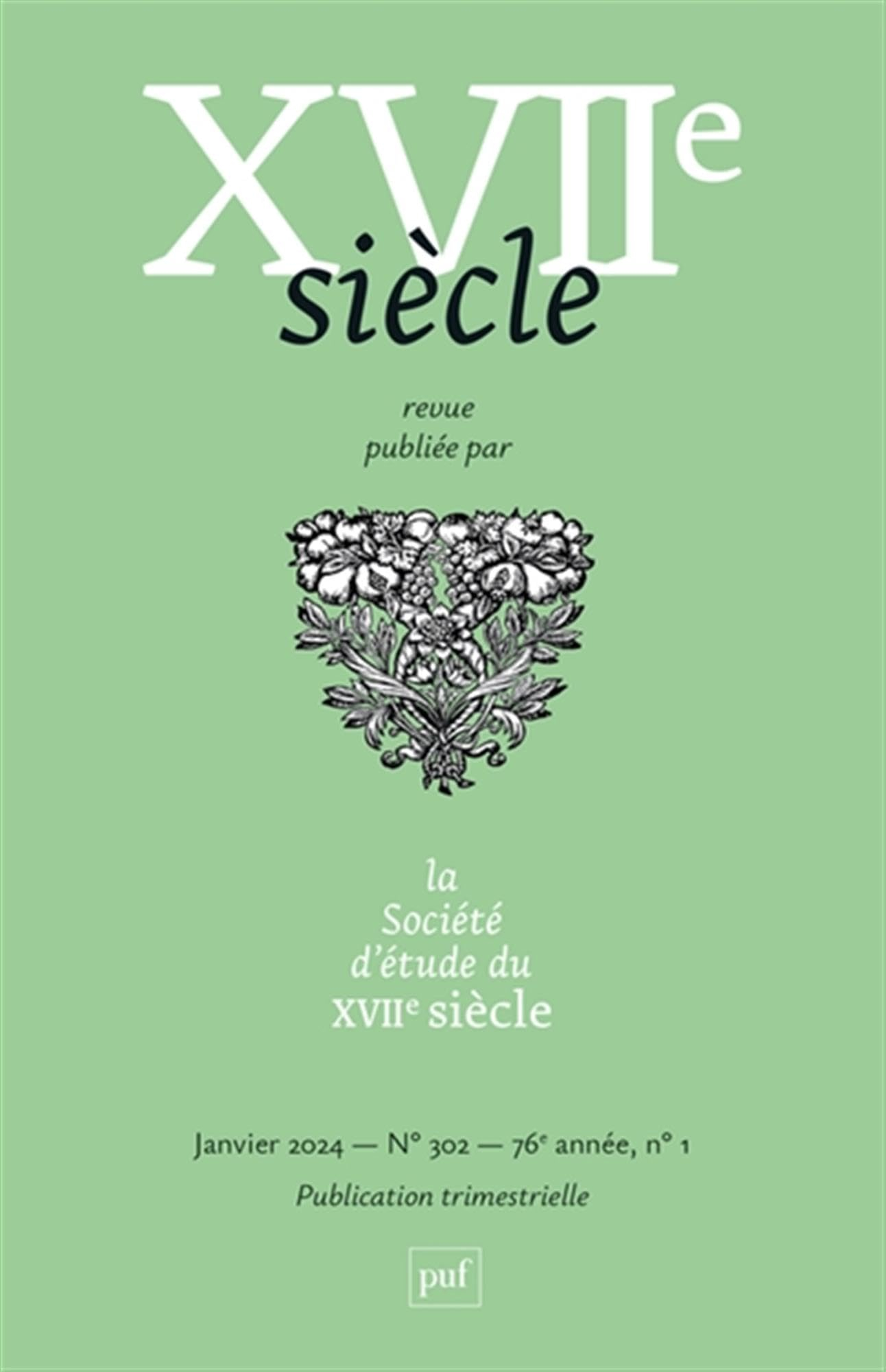 Dix-septième siècle, n° 302